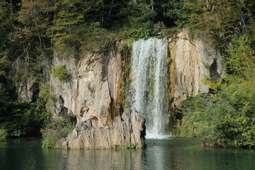 Fototapeta na wymiar Plitvice - cascata