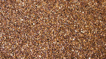 Red quinoa seeds
