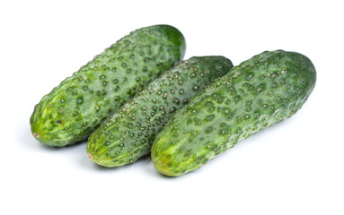 Heap of cucumbers