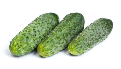 Heap of cucumbers