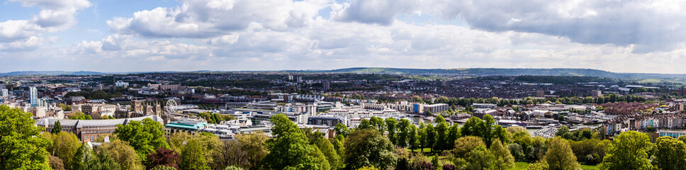 Fototapeta na wymiar Bristol Panorama