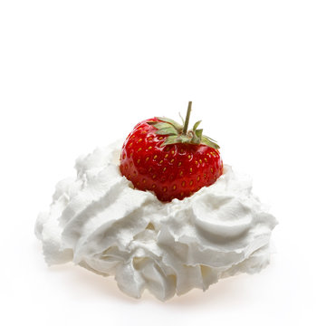 Strawberry And Whipped Cream