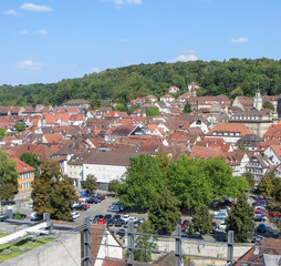 Schwäbisch Hall aerial view