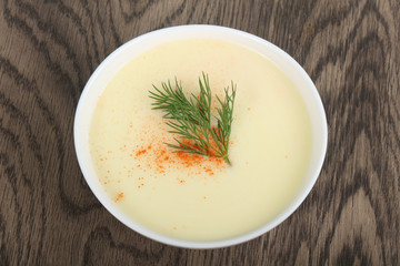 Cheese soup
