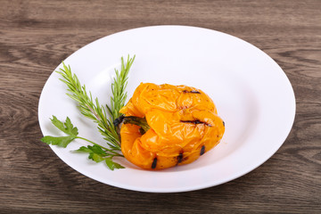 Grilled Yellow Pepper