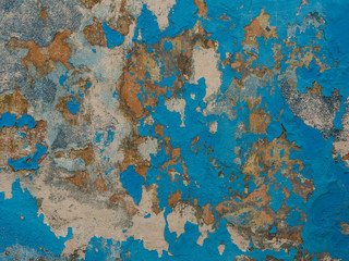 old concrete wall with old paint