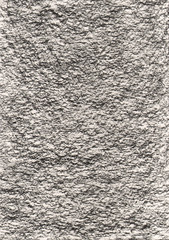 Texture made on rough paper with charcoal