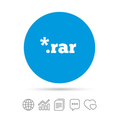 Archive file icon. Download RAR button.