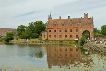 Fototapeta premium Egeskov slot in Denmark