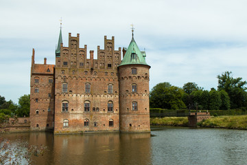 Egeskov slot in Denmark