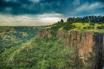 Obraz premium Landscape at Howick in KwaZulu-Natal