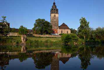 Fototapeta na wymiar Kirche in Bad Sooden-Allendorf