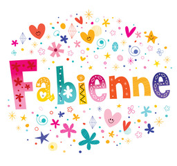Fototapeta premium Fabienne Francuskie imię żeńskie