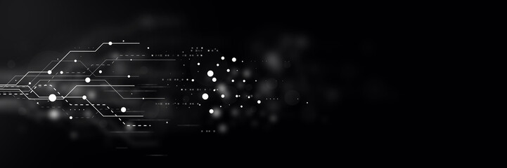 Abstract futuristic shapes.