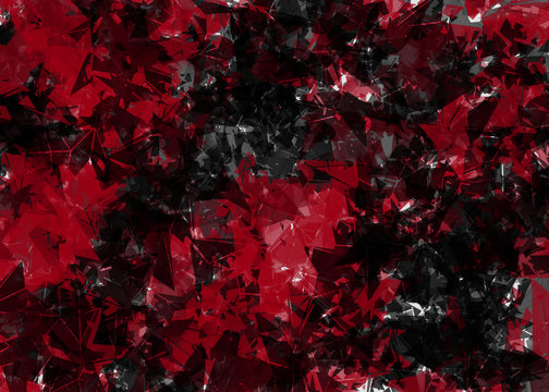 Abstract Crystallized Gem Stone Background Texture Illustration