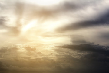 Cloudy sky abstract background.