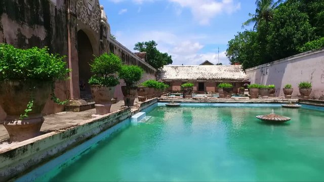 Underground mosque on Java Indonesia