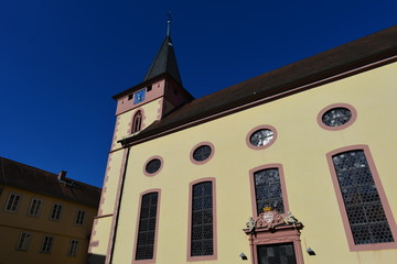 Fototapeta premium Evangelische Kirche Bad König