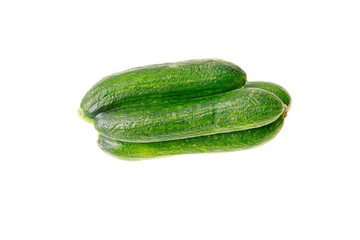 Two pairs of cucumbers fused as Siamese twins
