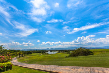 white clouds in blue sky