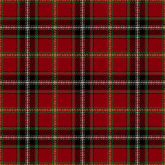 Tartan Seamless Pattern Background