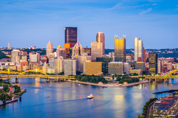 Pittsburgh, Pennsylvania, USA - obrazy, fototapety, plakaty