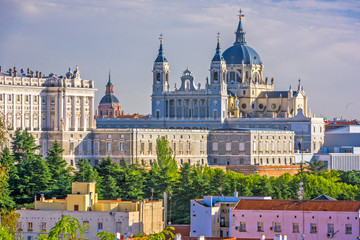 Obraz premium Madrid, Spain Cathedral