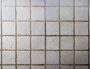 Classic tile floor background