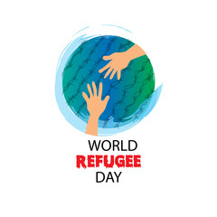 World refugee day on june 20th 