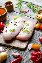 Pierś z kurczaka z przyprawami