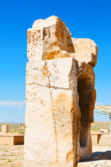  in iran   pasargad  the old  construction