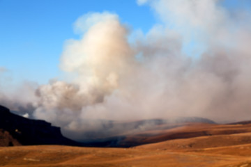   in south africa valley of desolation