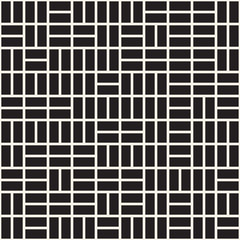 Vector seamless pattern. Mesh repeating texture. Linear grid with chaotic shapes. Stylish geometric lattice design