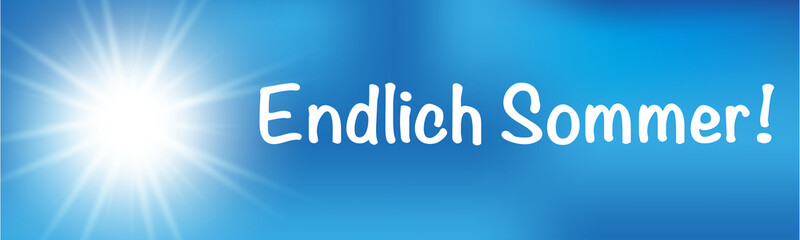 Endlich Sommer!