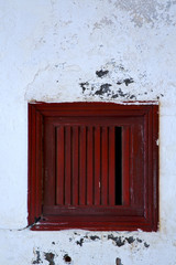 spain brown wood     wall arrecife lanzarote