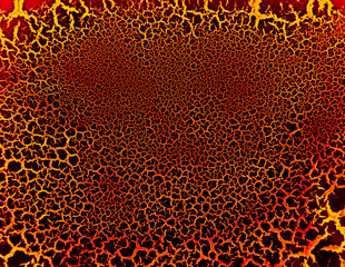 Lava crack background