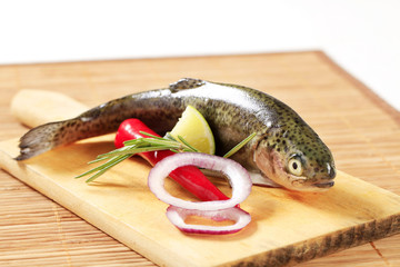 Fresh trout