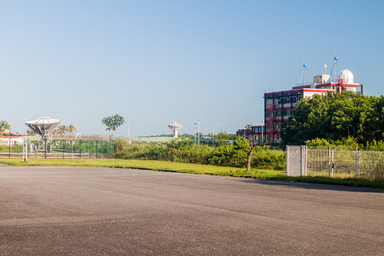 Buildings Of Centre Spatial Guyanais (Guiana Space Centre) In Kourou, French Guiana