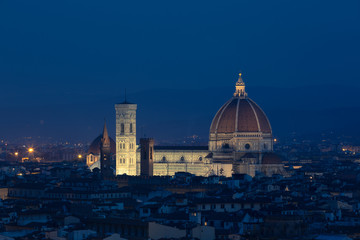 Fototapeta na wymiar Florence at the night