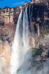Angel Falls (Salto Angel), world's highest waterfall (978 m), Venezuela