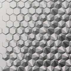 Polygon abstract background