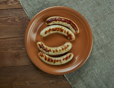 Romanian sausages Virsli