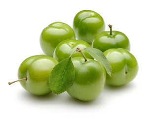 Green plums
