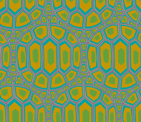 seamless turtle shell pattern
