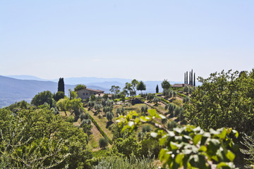 Toskana mit Haus und Natur