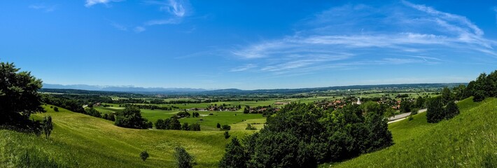 Panorama Bayrisches Voralpenland
