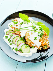 Cabbage corn cutlets