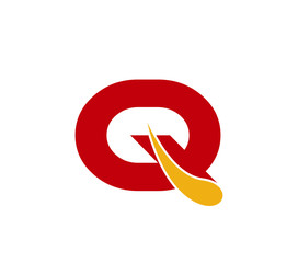 Alphabet icon - q
