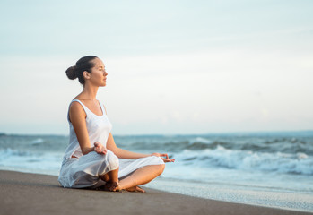 Yoga in summer