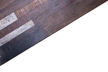 timber wood panel plank isolated on white background